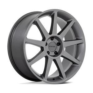 Status Wheels – MAMMOTH – Gunmetal – 22″x9.5″ 30mm – All weather Wheels – ST002AX22951230
